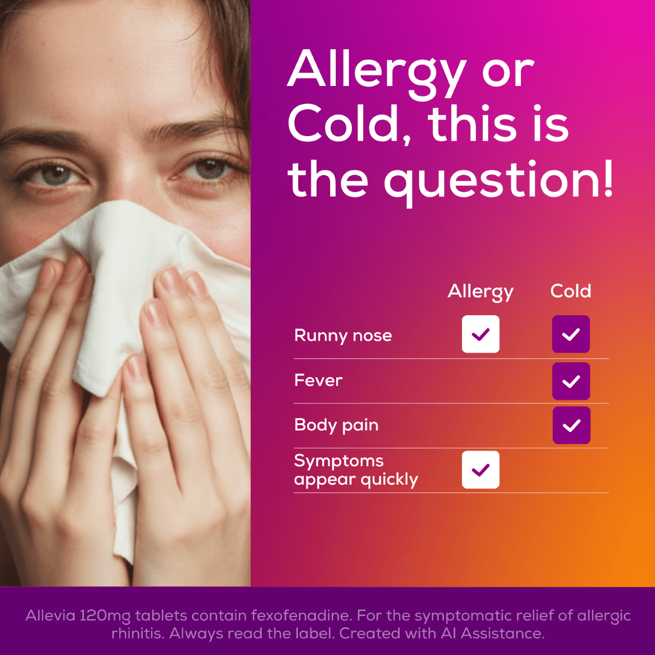 Allevia Fexofenadine 120mg Antihistamine Hayfever 7 Tablets Image https://cdn11.bigcommerce.com/s-g585yu857h/images/stencil/1280w/products/3034/33317/B09QQTYJWT.PT08__27780.1782991166.png1