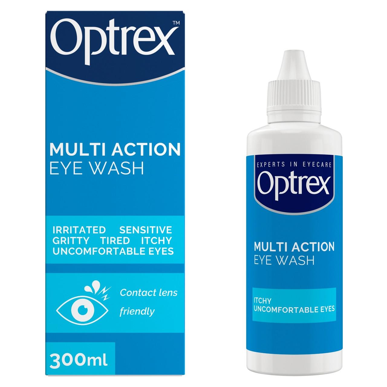 Optrex Multi Action Eye Wash 300ml Image https://cdn11.bigcommerce.com/s-g585yu857h/images/stencil/1280w/products/3043/12369/5011417590935_T60__94250.1741366617.jpg1