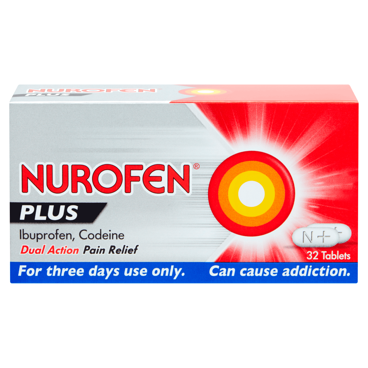 Nurofen Plus 200mg 32 Tablets Image 1