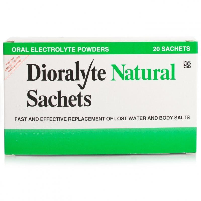 Dioralyte Sachets Natural 20 Sachets Image 1