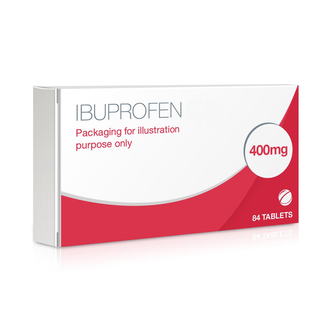 Ibuprofen 400mg 84 Tablets Image 1