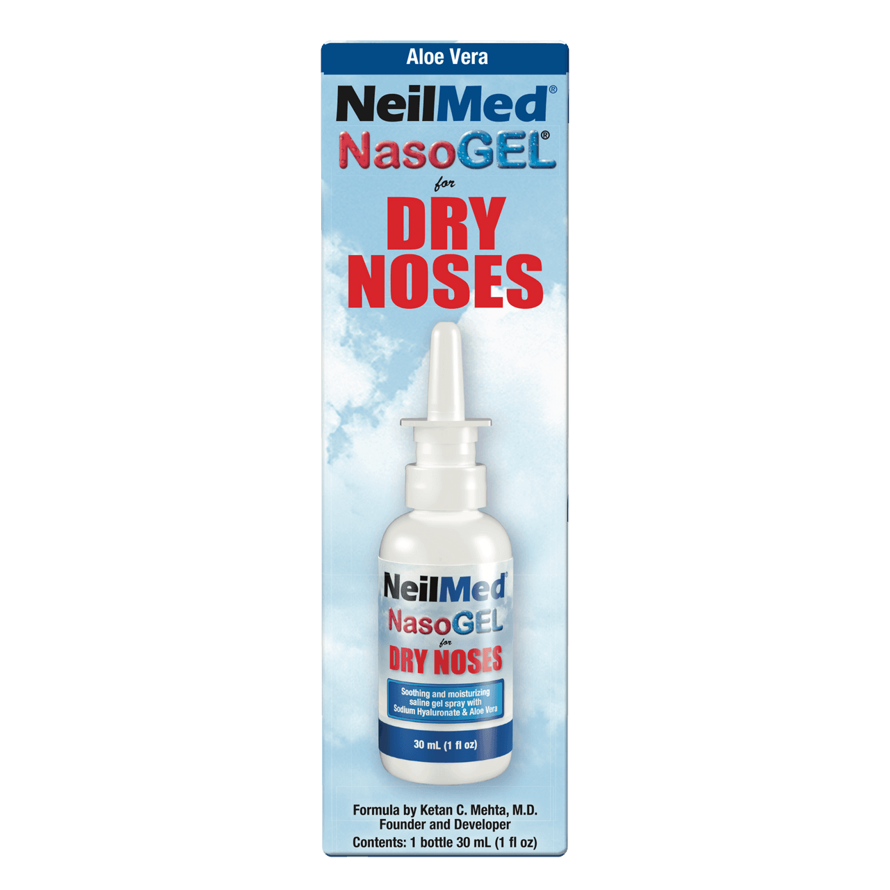 Neilmed NasoGel Drip Free Gel Spray 30ml Image 1