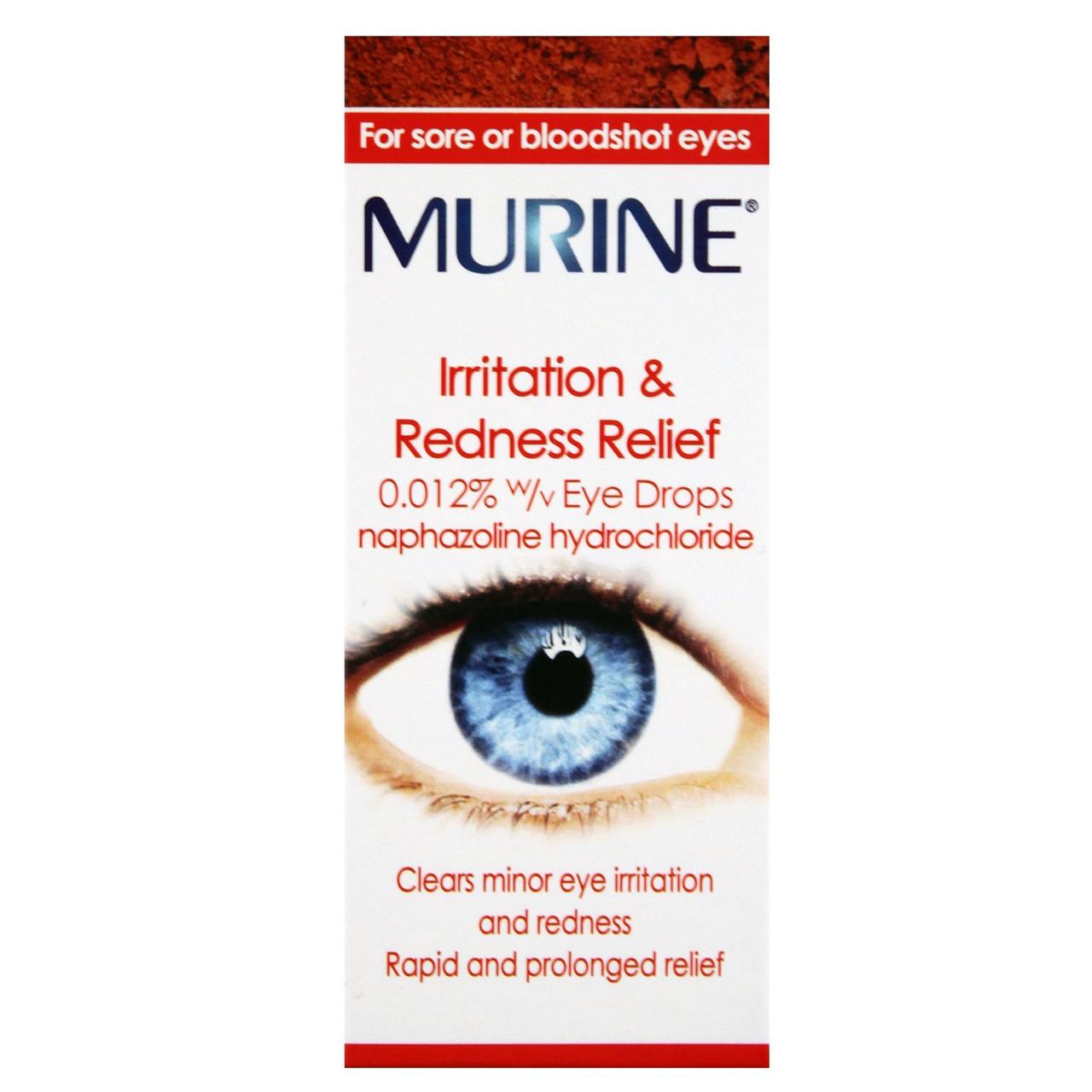 Murine Irritation & Redness Relief Eye Drops 10ml Image 1