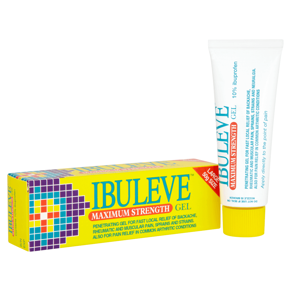 Ibuleve Maximum Strength Gel 10% 50g Image 1