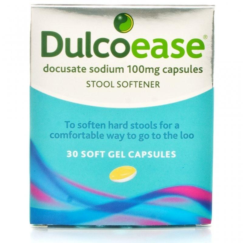 DulcoEase Stool Softener 30 Gel Capsules Image 1