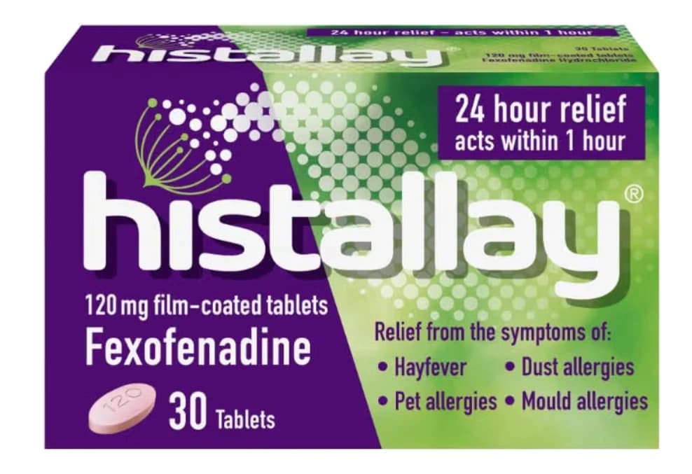 Histallay 120mg 30 tabs Image 1