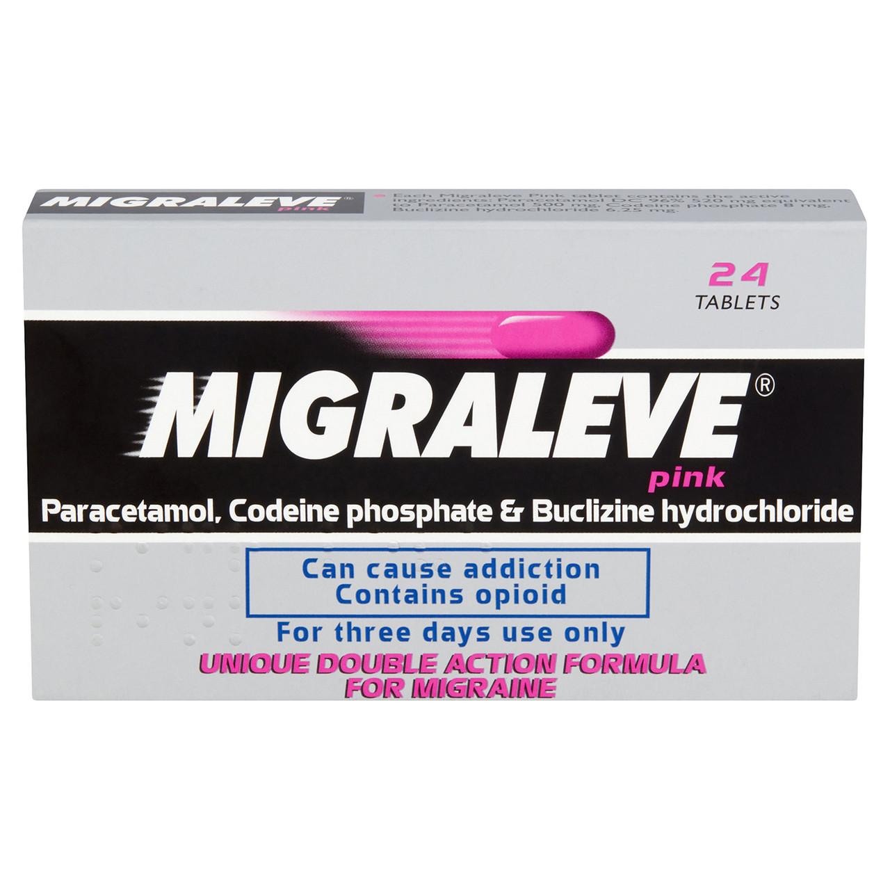 Migraleve Pink 24 Tablets Image 1
