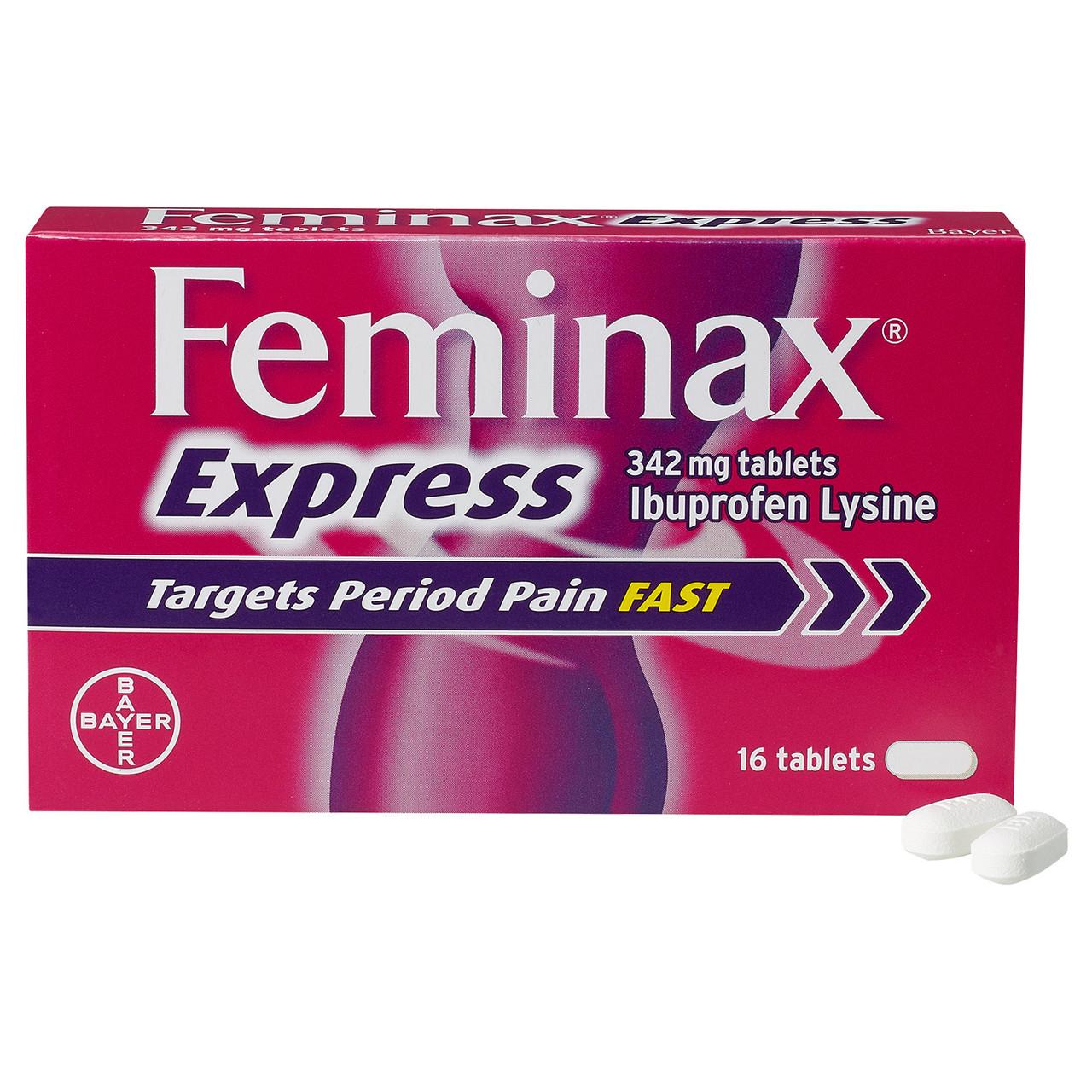 Feminax Express for Period Pain Relief 16 Tablets Image https://cdn11.bigcommerce.com/s-g585yu857h/images/stencil/1280w/products/3198/5579/Feminax-Express-Tablets-for-Period-Pain-Relief__47316__89153.1740667927.jpg1