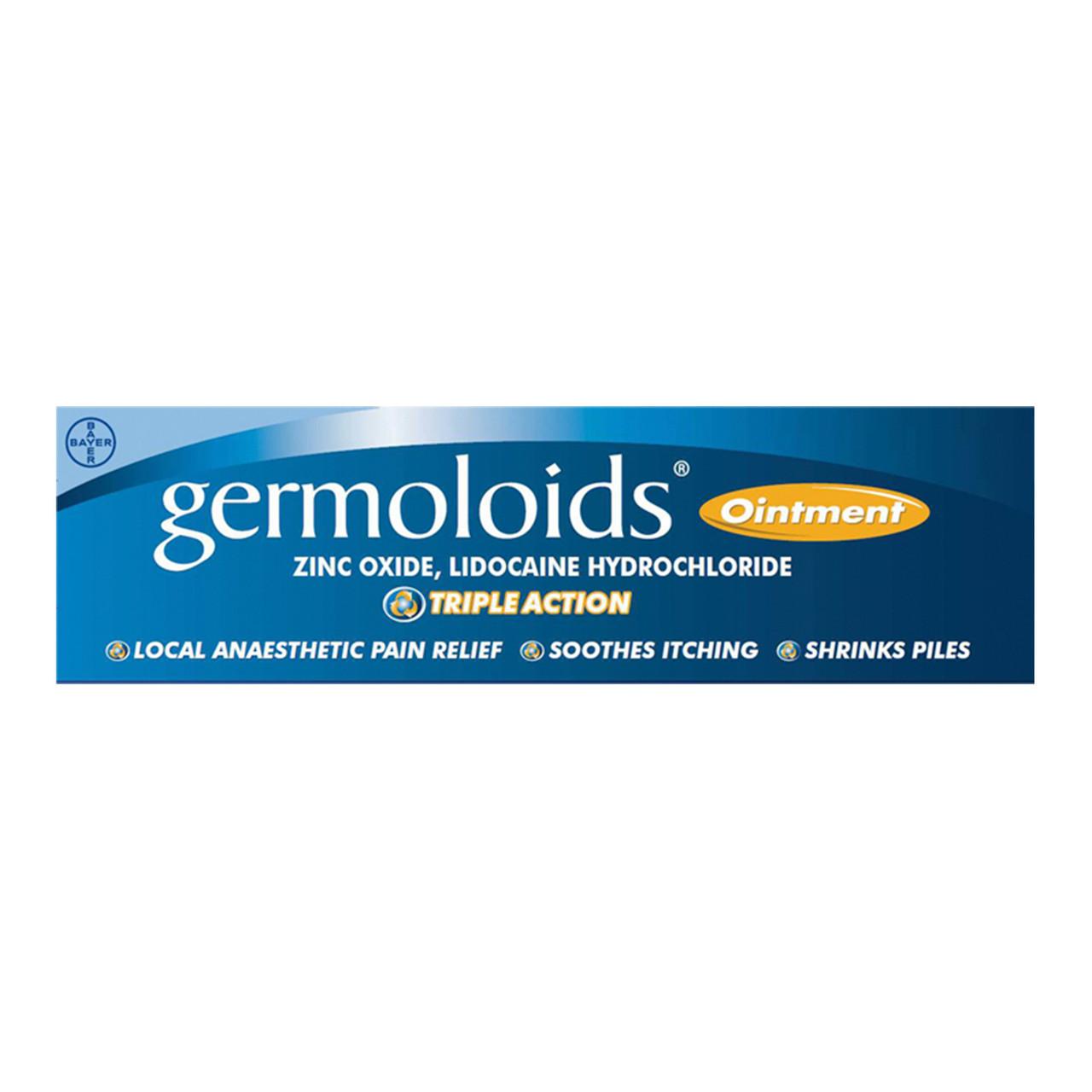 Germoloids Triple Action Haemorrhoids & Piles Ointment 55ml Image 1