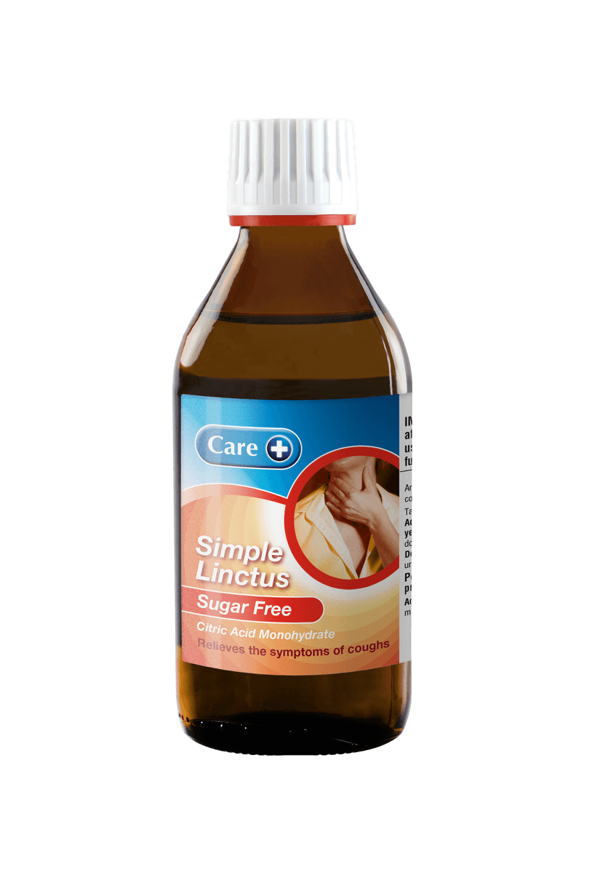 Care + Simple Linctus Sugar Free 200ml Image 1