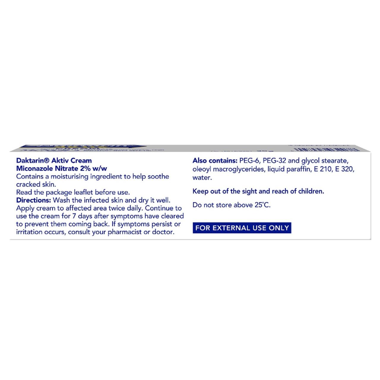Daktarin Aktiv Cream 30g Image https://cdn11.bigcommerce.com/s-g585yu857h/images/stencil/1280w/products/3244/5663/Daktarin-Aktiv-Cream__21310__56408.1740667936.jpg1