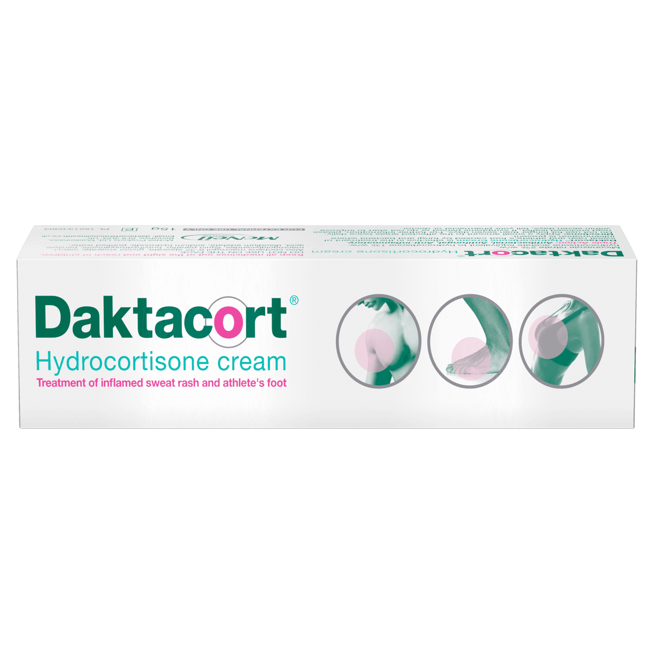 Daktacort Hydrocortisone Antifungal Cream 15g Image 1