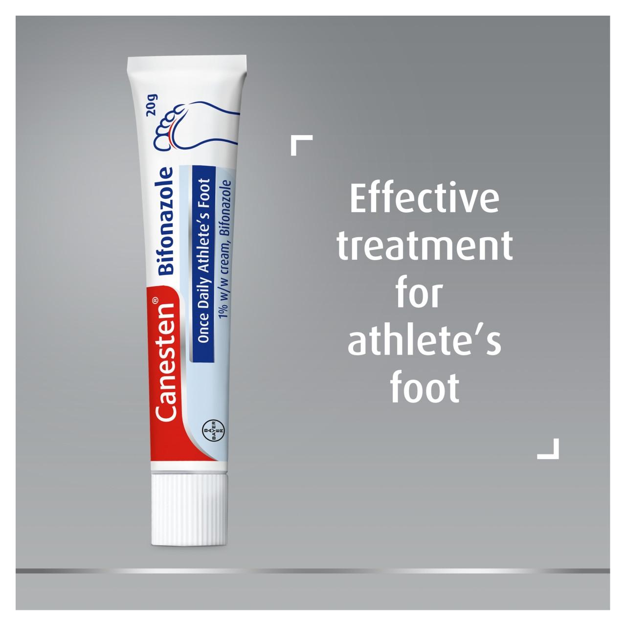 Canesten Bifonazole Once Daily Athletes Foot Cream 1% 20g Image https://cdn11.bigcommerce.com/s-g585yu857h/images/stencil/1280w/products/3253/19957/5010605055119_T66___44491.1784630776.jpg1
