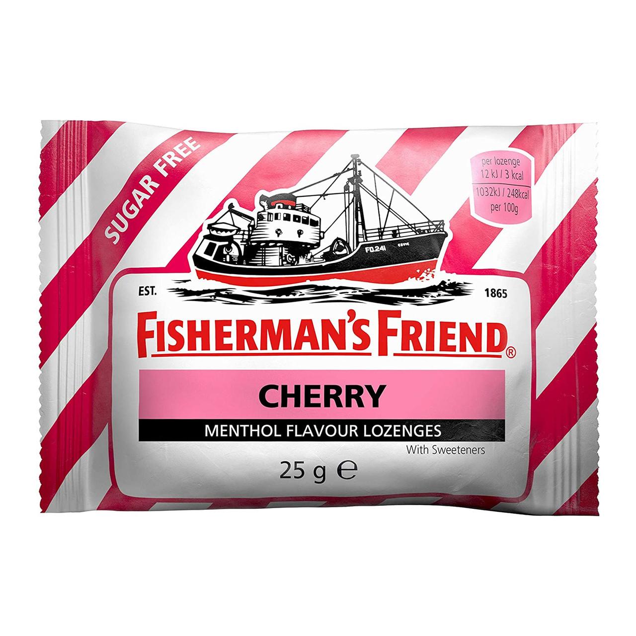 Fisherman's Friend Cherry Sugar Free Lozenges 25g Image 1