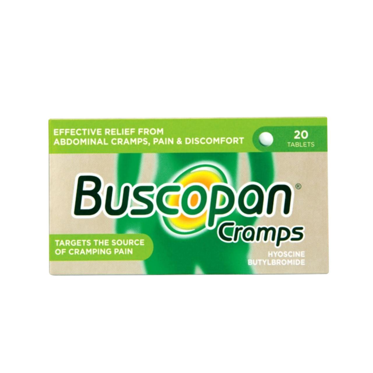 Buscopan Cramps 20 Tablets Image 1