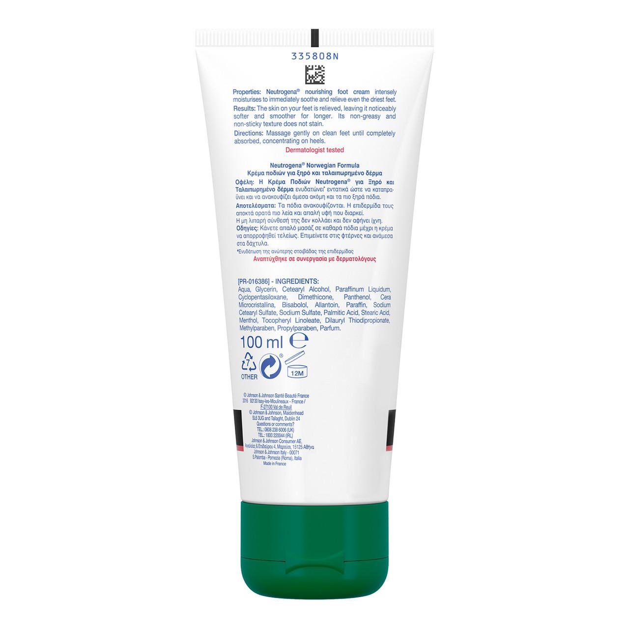 Neutrogena Norwegian Formula Nourishing Foot Cream 100ml Image https://cdn11.bigcommerce.com/s-g585yu857h/images/stencil/1280w/products/3300/5778/Damaged-Feet-__95570__84260.1781536121.jpg1