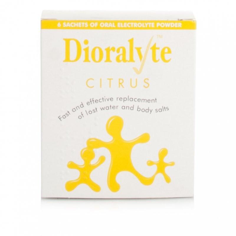 Dioralyte Sachets Citrus 6 Sachets Image 1