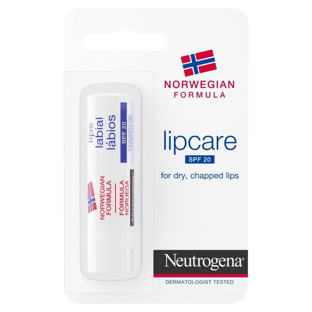 Neutrogena Norwegian Formula Lipcare SPF20 For Dry Chapped Lips 4.8g Image 1