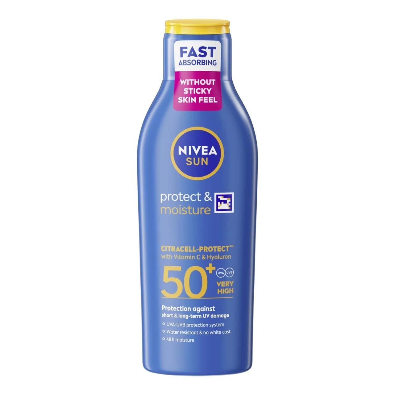 Nivea Sun Protect & Moisture Sun Cream Lotion SPF50+ 200ml Image 1
