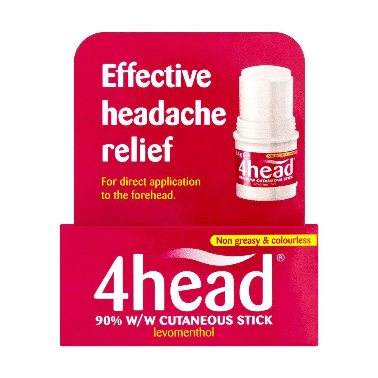 4head Headache Relief Stick 3.6g Image 1