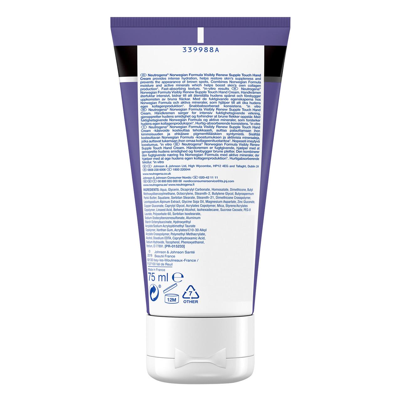 Neutrogena Norwegian Formula Visibly Renew Hand Cream SPF20 75ml Image https://cdn11.bigcommerce.com/s-g585yu857h/images/stencil/1280w/products/3416/6038/Neutrogena-Visibly-Renew-Hand-Cream__67567__99186.1740667955.jpg1