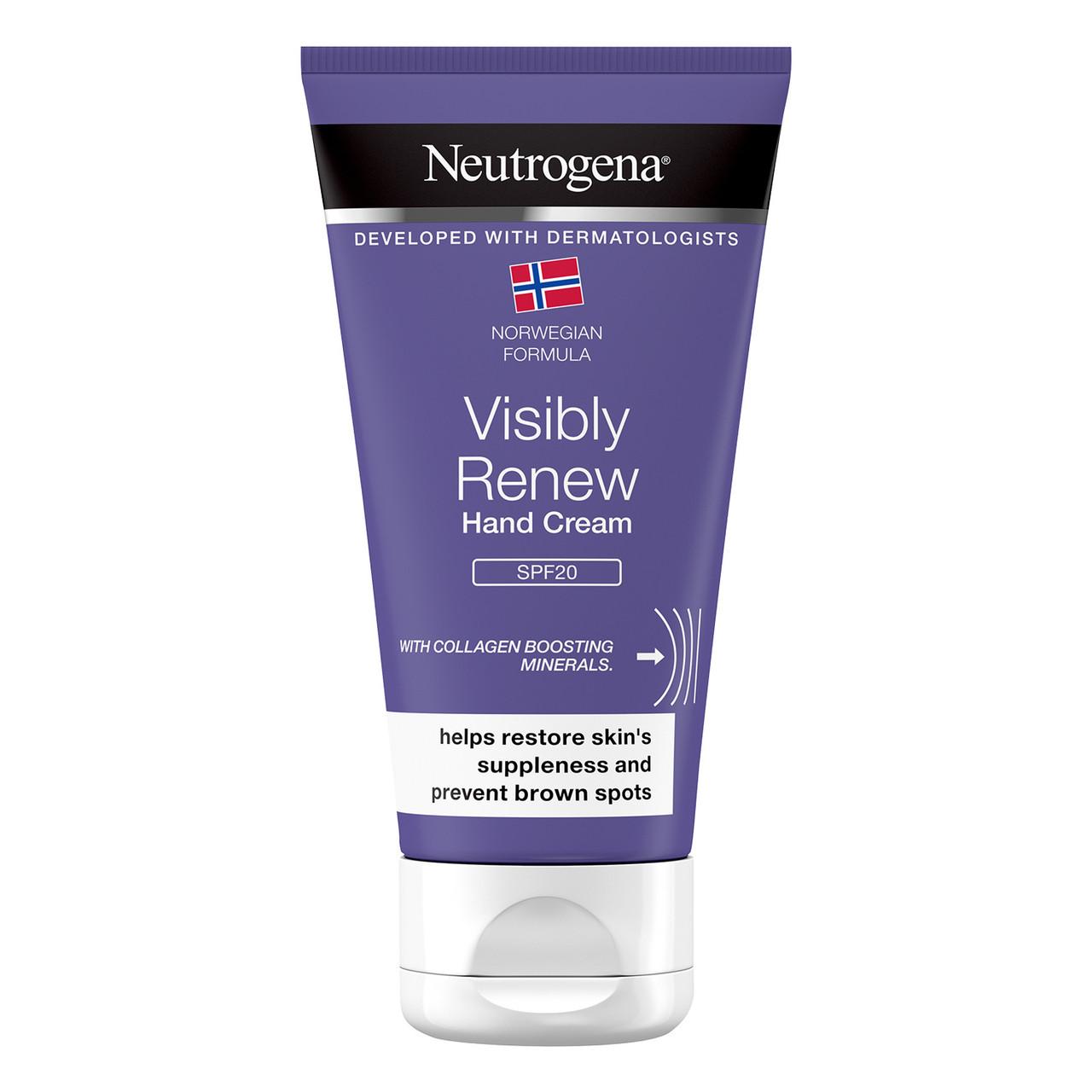 Neutrogena Norwegian Formula Visibly Renew Hand Cream SPF20 75ml Image 1