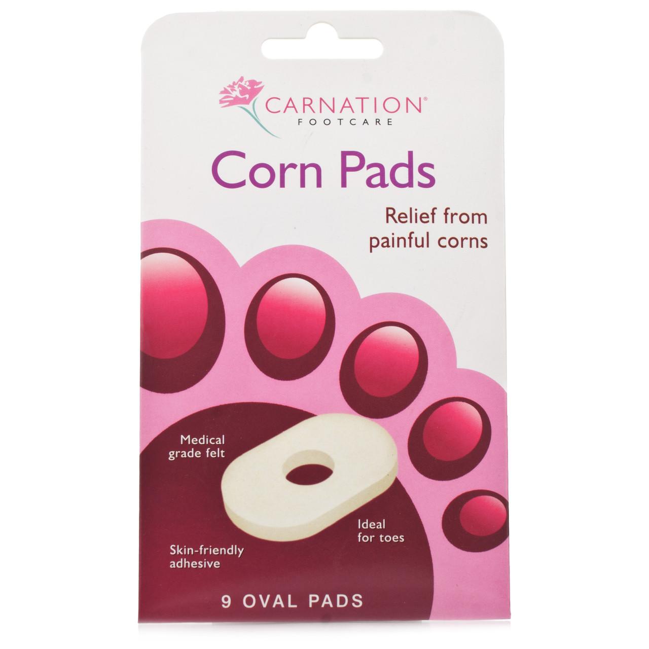 Carnation Corn Pads Oval 9s Image 1