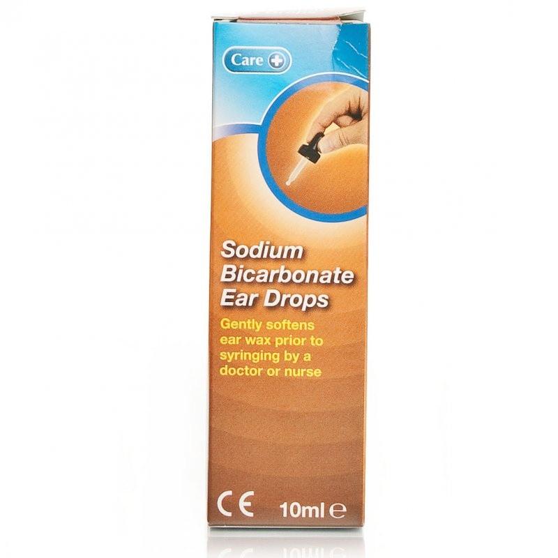 Care+ Sodium Bicarbonate Ear Drops 10ml Image 1