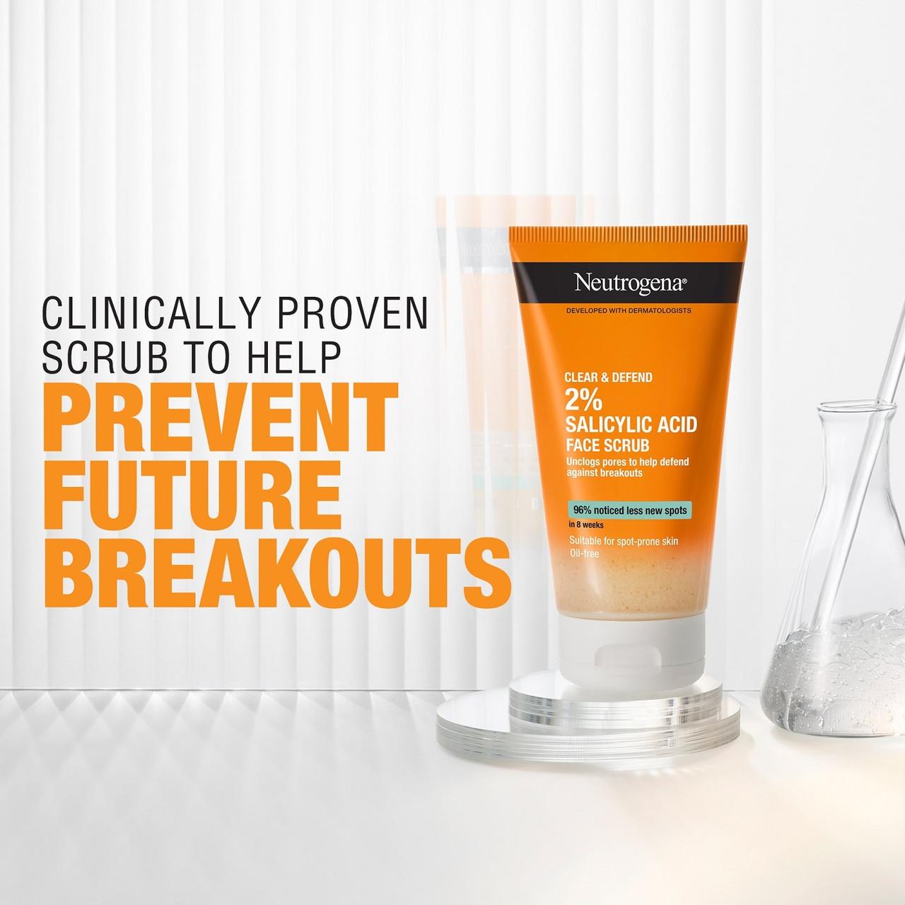Neutrogena Clear & Defend Facial Scrub 150ml Image https://cdn11.bigcommerce.com/s-g585yu857h/images/stencil/1280w/products/3442/6118/Neutrogena-Clear-%26-Defend-Facial-Scrub__95465__25002.1781536402.jpg1