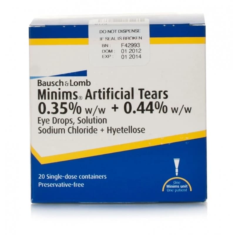 Artificial Tears 20 Doses Image 1