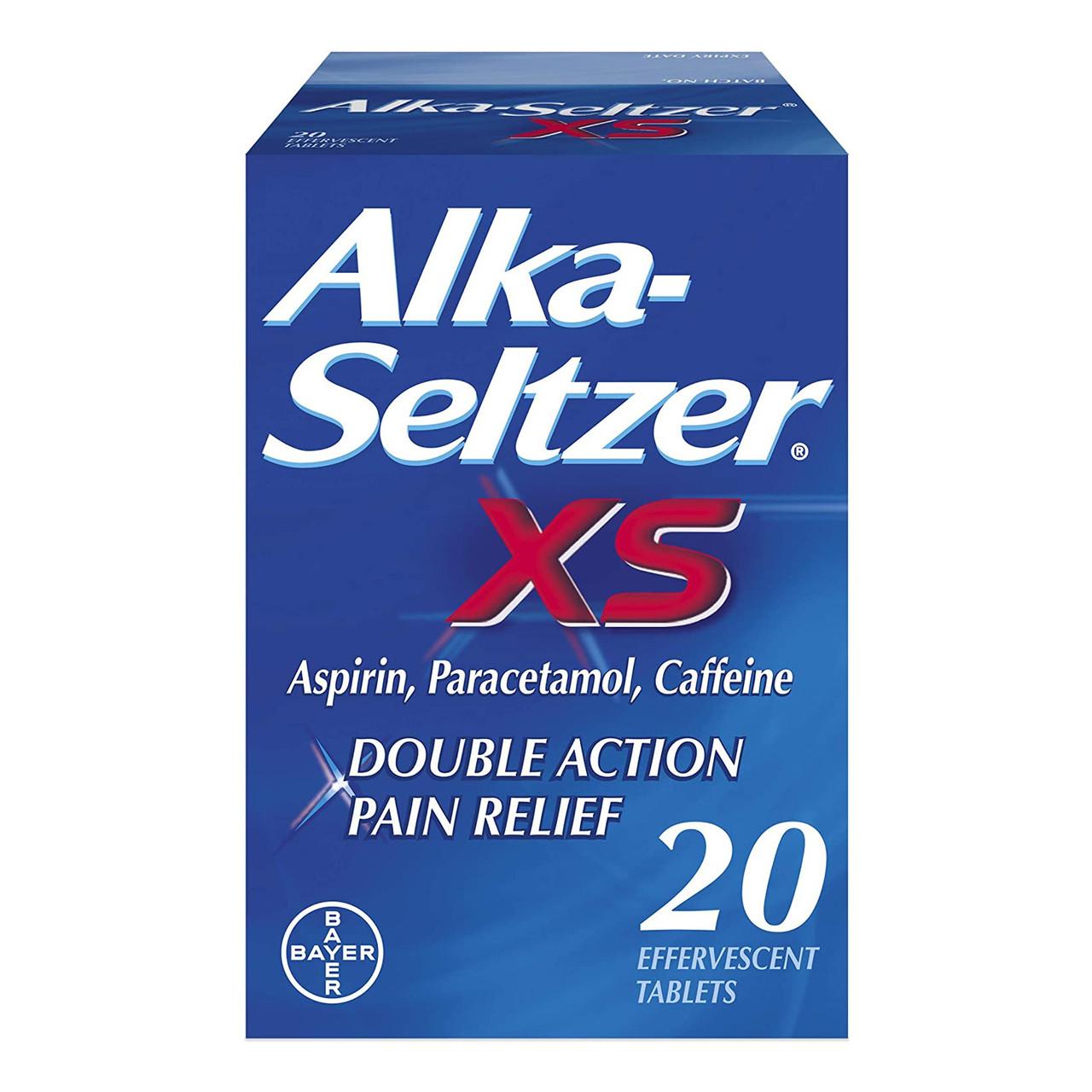 Alka-Seltzer XS 20 Tablets Image 1