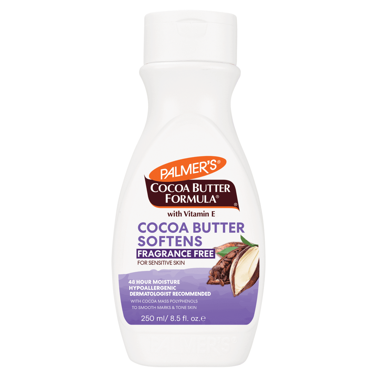 Palmer's Cocoa Butter Formula Fragrance Free Body Lotion 250ml Image 1