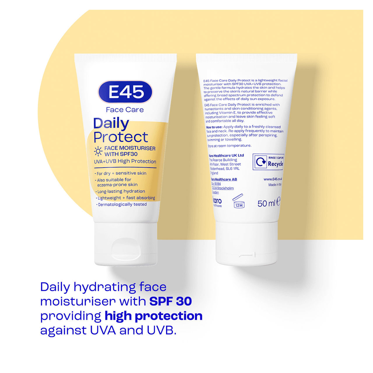 E45 Daily Protect Face Cream SPF30 50ml Image https://cdn11.bigcommerce.com/s-g585yu857h/images/stencil/1280w/products/3592/31759/7350087738048_T60__31134.1780064127.png1