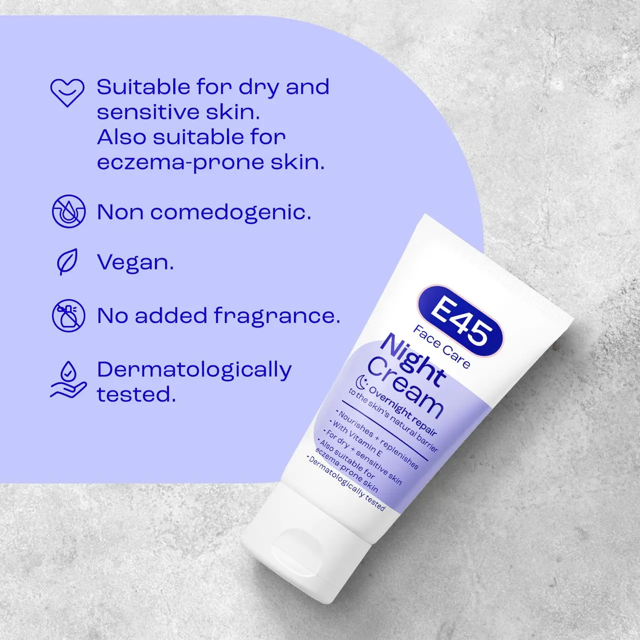 E45 Face Night Cream 50ml Image https://cdn11.bigcommerce.com/s-g585yu857h/images/stencil/1280w/products/3647/12952/0154173E__66224.1781536045.jpg1