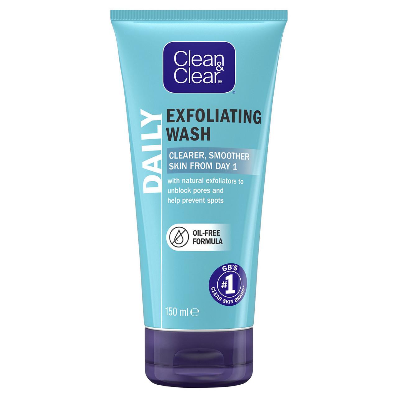 Clean & Clear Exfoliating Daily Wash 150ml Image 1