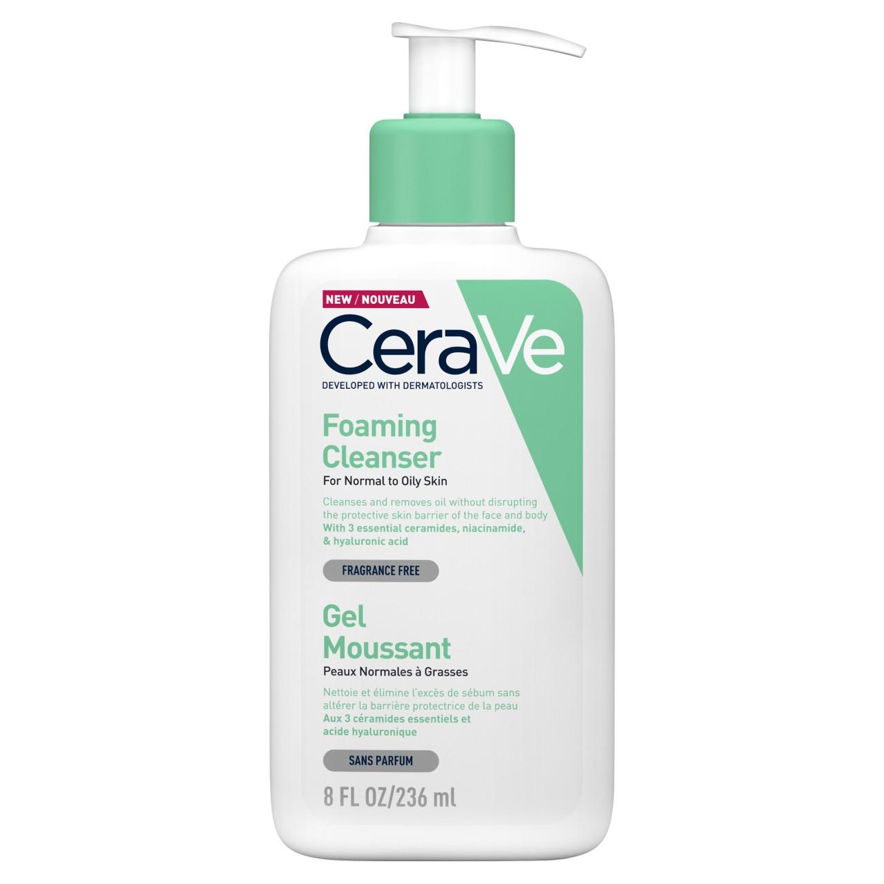 CeraVe Facial Foaming Cleanser For Face & Body 236ml Image 1