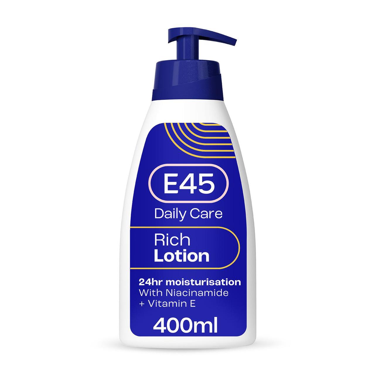 E45 Rich 24HR Lotion 400ml Image 1