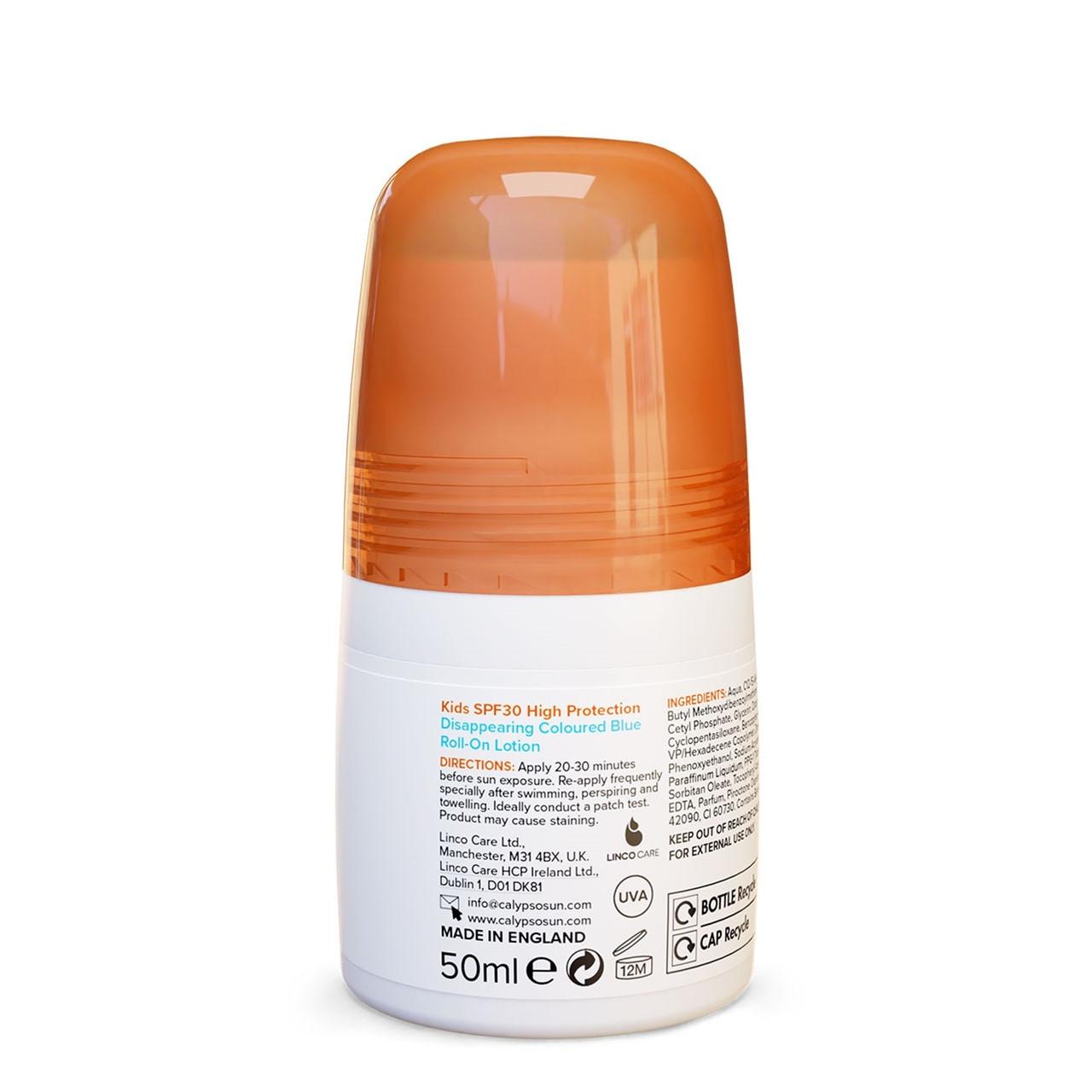 Calypso Sun Kids Coloured Roll On SPF50 50ml Image https://cdn11.bigcommerce.com/s-g585yu857h/images/stencil/1280w/products/3751/6818/Calypso-Sun-Kids-Coloured-Roll-On-SPF50__83073__94478.1781536554.jpg1