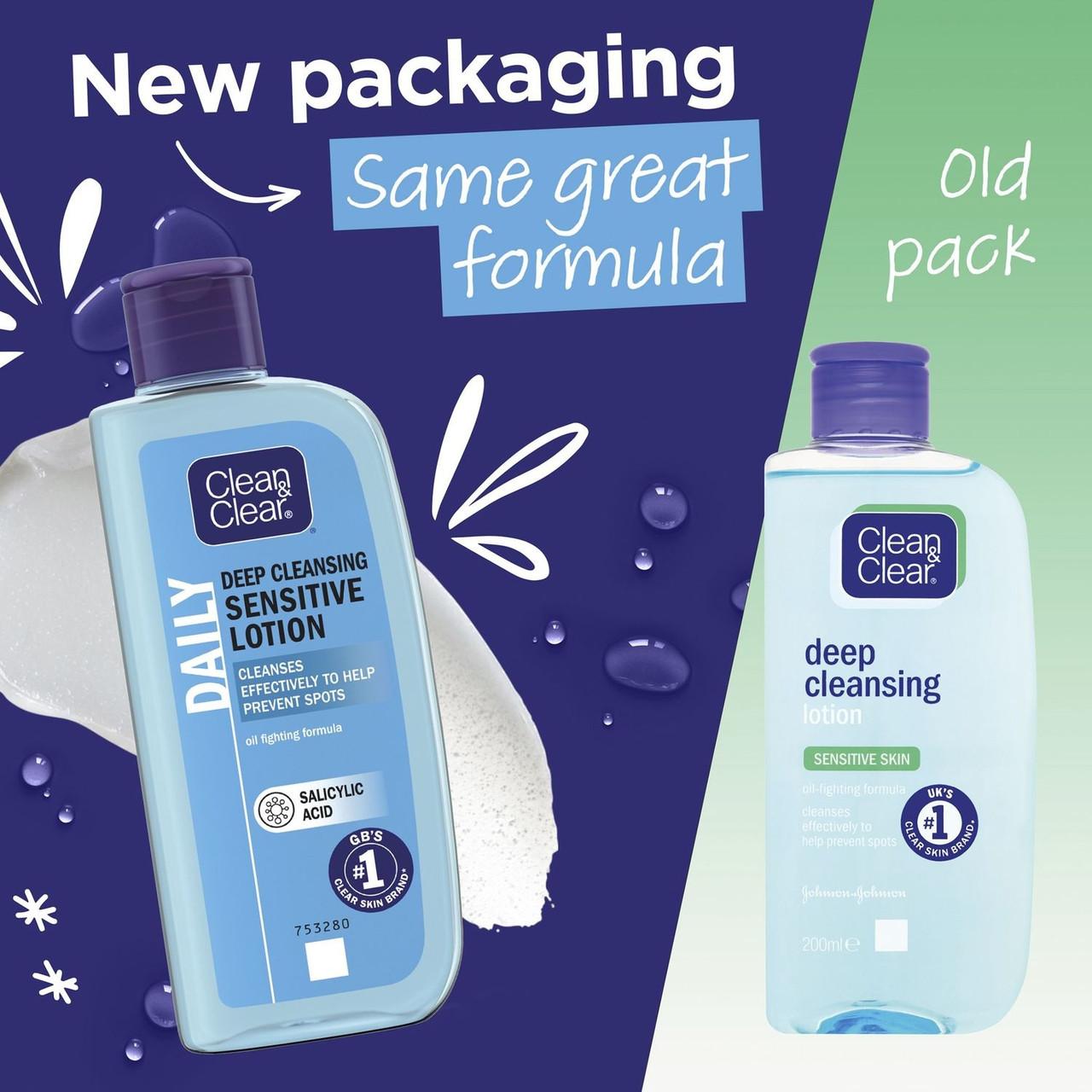 Clean & Clear Deep Cleansing Sensitive Lotion 200ml Image https://cdn11.bigcommerce.com/s-g585yu857h/images/stencil/1280w/products/3757/6830/Clean-%26-Clear-Deep-Cleansing-Sensitive-Lotion__93092__68382.1781536287.jpg1