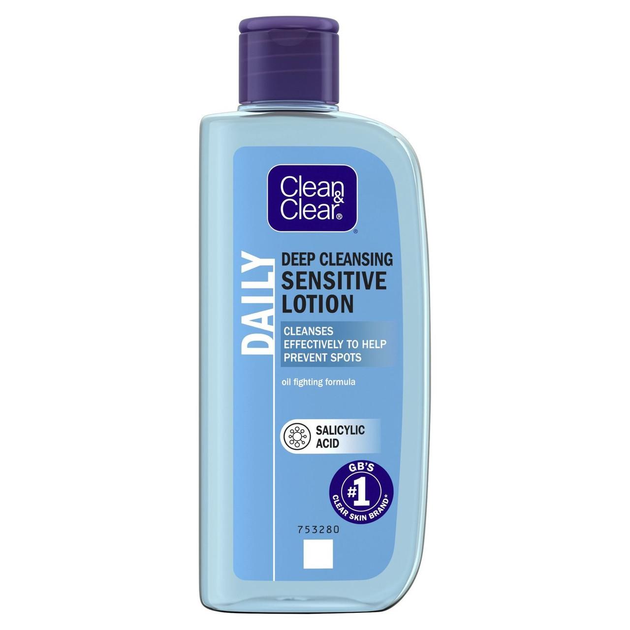 Clean & Clear Deep Cleansing Sensitive Lotion 200ml Image 1