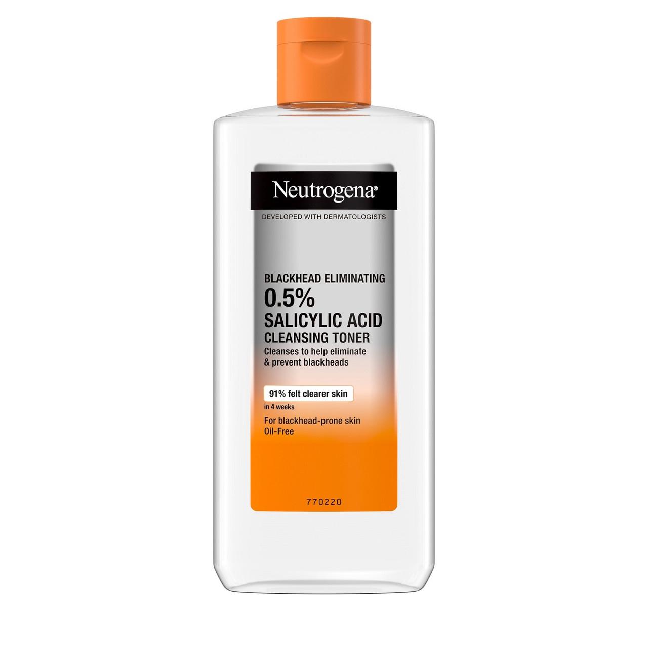 Neutrogena Blackhead Eliminating Cleansing Toner 200ml Image 1