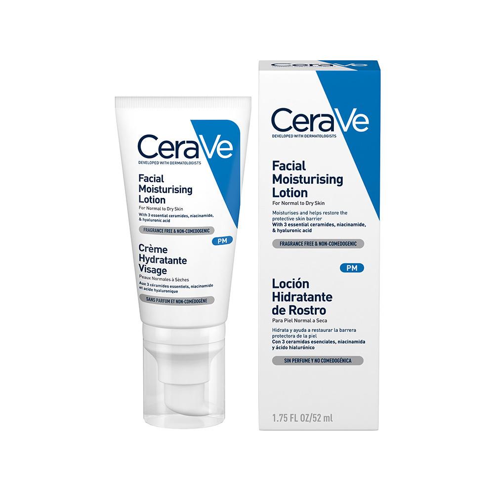CeraVe PM Facial Moisturising Lotion 52ml Image 1