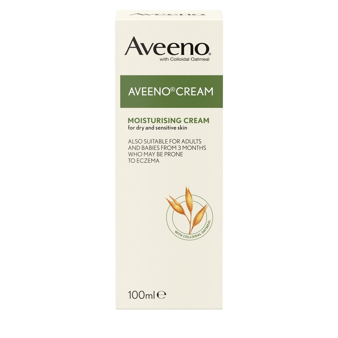 Aveeno Moisturising Cream 100ml Image 1