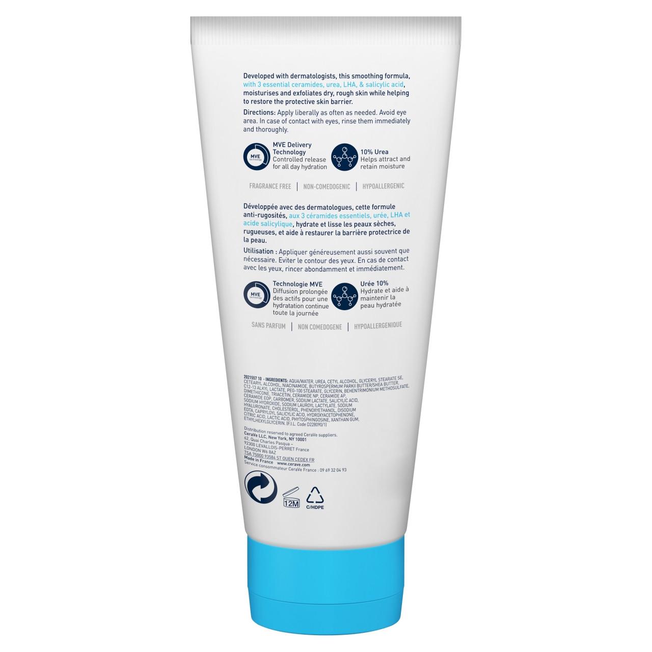 CeraVe SA Smoothing Cream 177ml Image https://cdn11.bigcommerce.com/s-g585yu857h/images/stencil/1280w/products/3885/10749/3337875684095_T20__67566.1740667991.jpg1