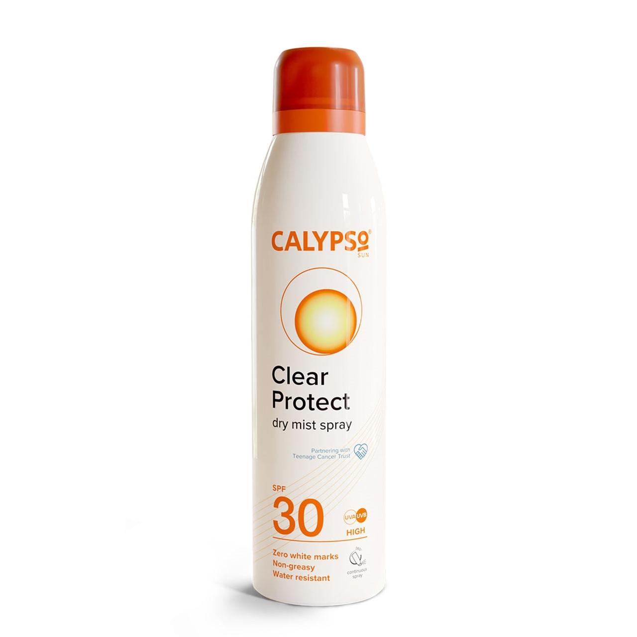 Calypso Clear Protection Continuous Spray SPF30 175ml Image 1
