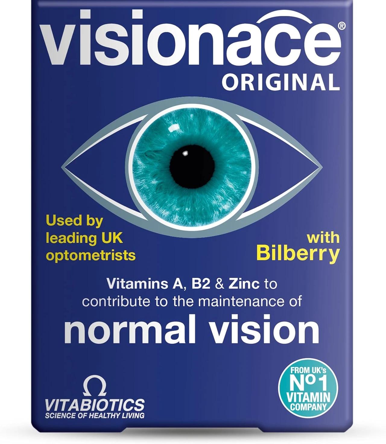 Vitabiotics Visionace Original 30 Tablets Image 1