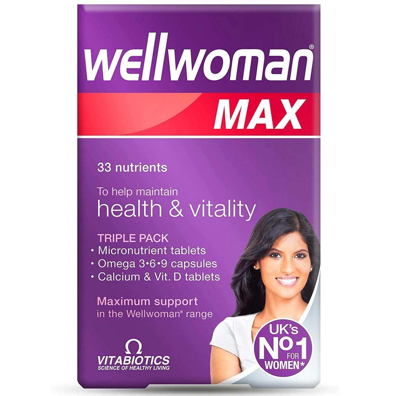 Vitabiotics Wellwoman Max 84 Tablets/Capsules Image 1