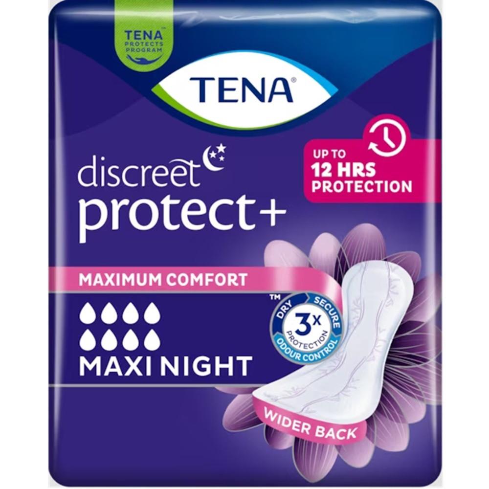 TENA Lady Maxi Night Incontinence Pads 6 Pack Image 1