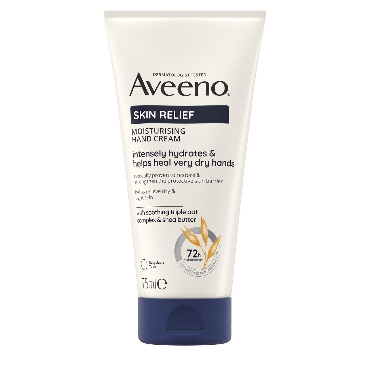 Aveeno Skin Relief Moisturising Hand Cream 75ml Image 1