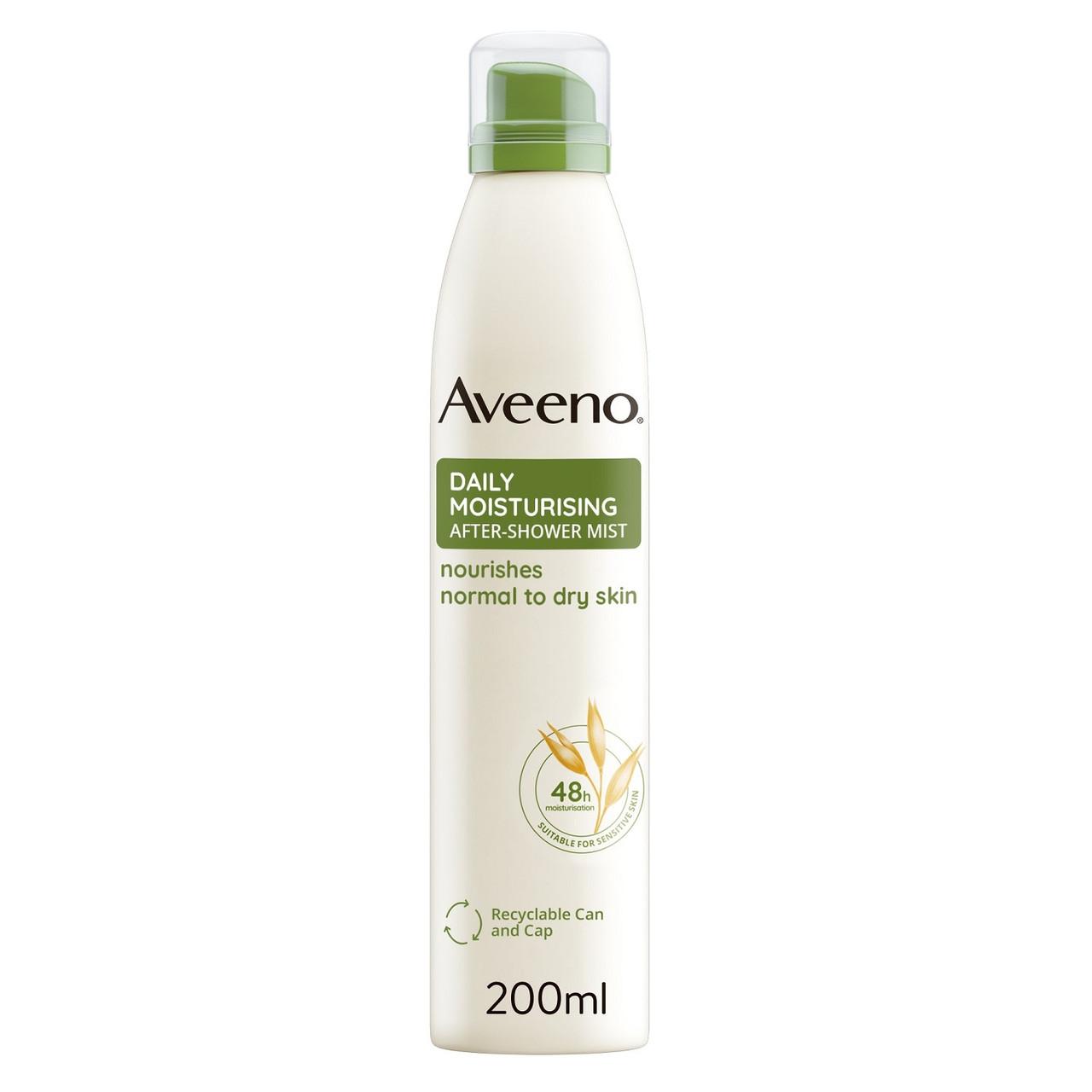 Aveeno Daily Moisturising After-Shower Mist 200ml Image 1